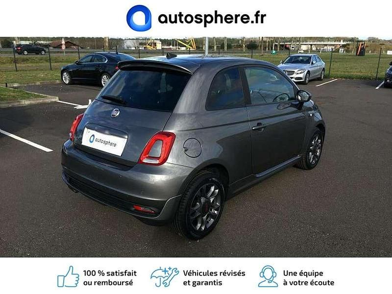 Occasion Fiat 500 S 87 ch (63 kW) 2017 Gris Citadine