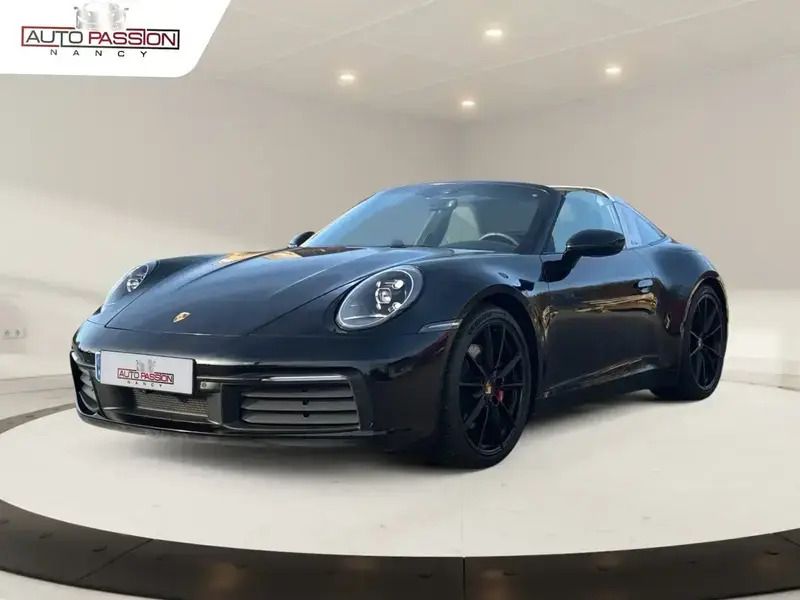 Noir Utilisé 2020 Porsche 911 Targa 4S Cabriolet | 169 992 € - Image 1/4