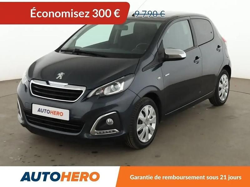 Gris Utilisé 2020 Peugeot 108 Style Citadine | 9 490 € (Prix juste) - Image 1/2
