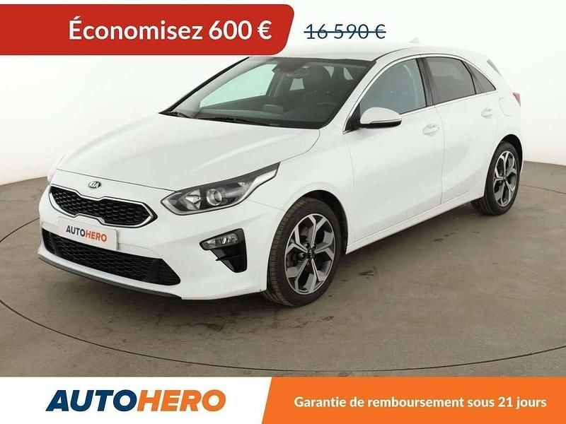 Occasion Kia Ceed 140 ch (102 kW) 2018 Blanc Citadine