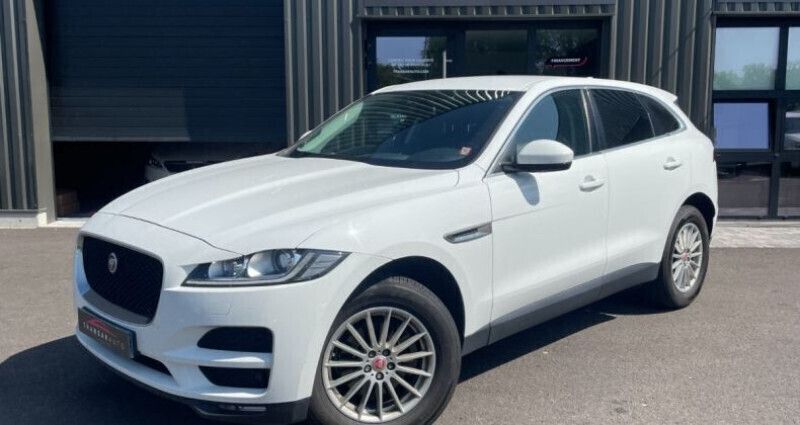 Blanc Utilisé 2017 Jaguar F-Pace Portfolio SUV | 15 990 € (Prix cher) - Image 1/4