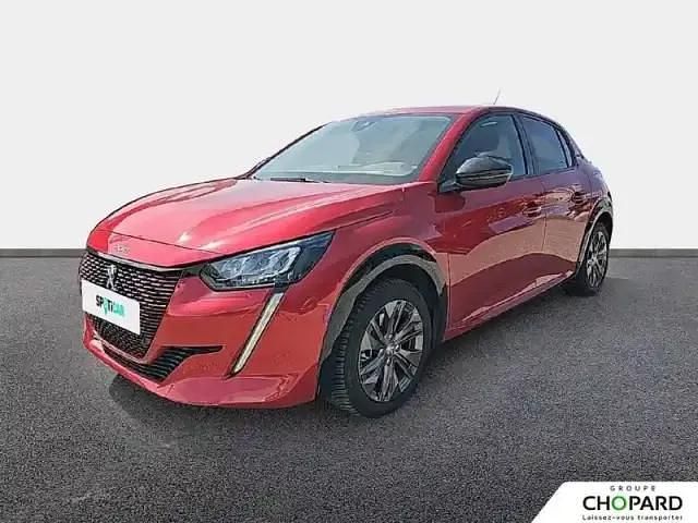 Rouge Utilisé 2022 Peugeot e-208 Style Citadine | 16 980 € (Prix juste) - Image 1/4