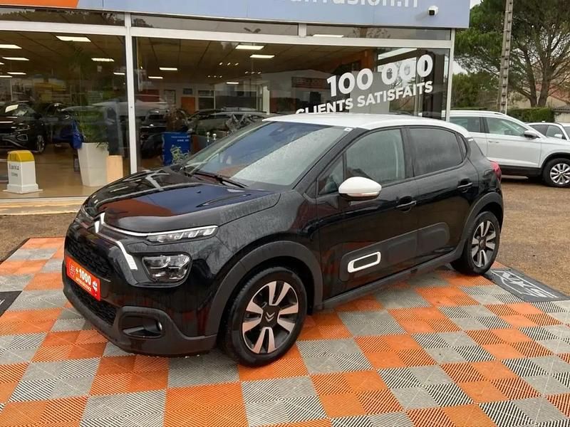 Noir Occasion 2024 Citroën C3 PureTech Berline | 12 750 € (Prix juste) - Image 1/4