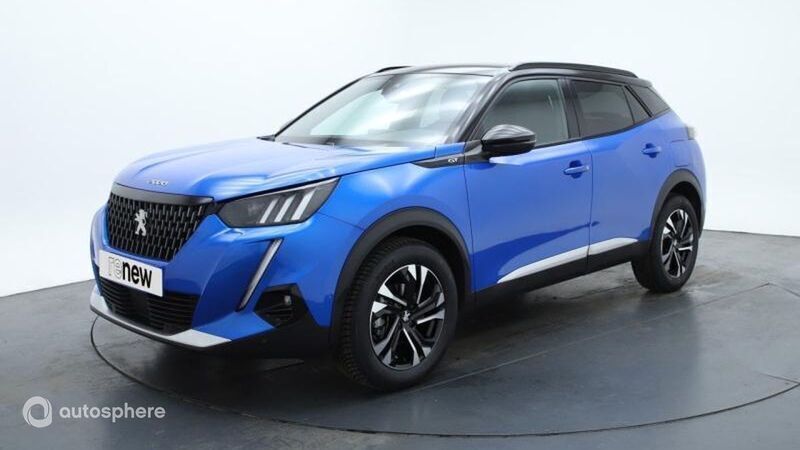 Bleu Utilisé 2022 Peugeot 2008 S SUV | 19 780 € (Prix juste) - Image 1/4