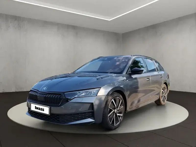 Gris Utilisé 2024 Skoda Octavia SportLine Break | 33 950 € (Prix juste) - Image 1/4