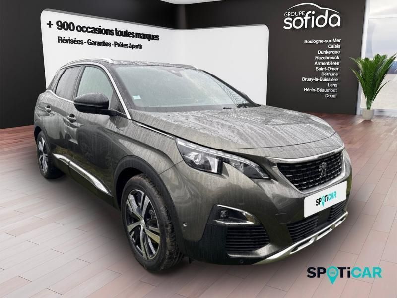 Noir Utilisé 2020 Peugeot 3008 GT-line SUV | 22 490 € (Prix juste) - Image 1/3