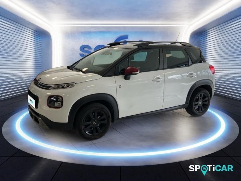 Blanc Utilisé 2021 Citroën C3 Aircross PureTech SUV | 14 499 € (Prix juste) - Image 1/3