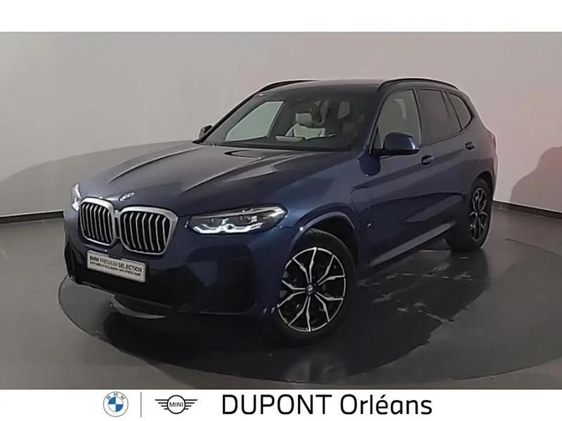 Bleu Utilisé 2022 BMW X3 M Sport SUV | 45 900 € (Prix juste) - Image 1/4