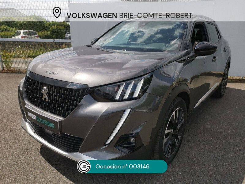 Gris Utilisé 2022 Peugeot 2008 GT SUV | 20 990 € (Prix assez cher) - Image 1/4