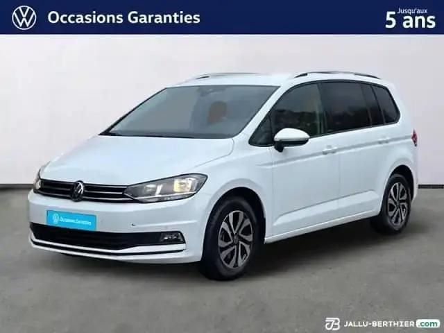 Blanc pur Utilisé 2022 VW Touran Active Monospace | 29 480 € (Prix assez cher) - Image 1/4