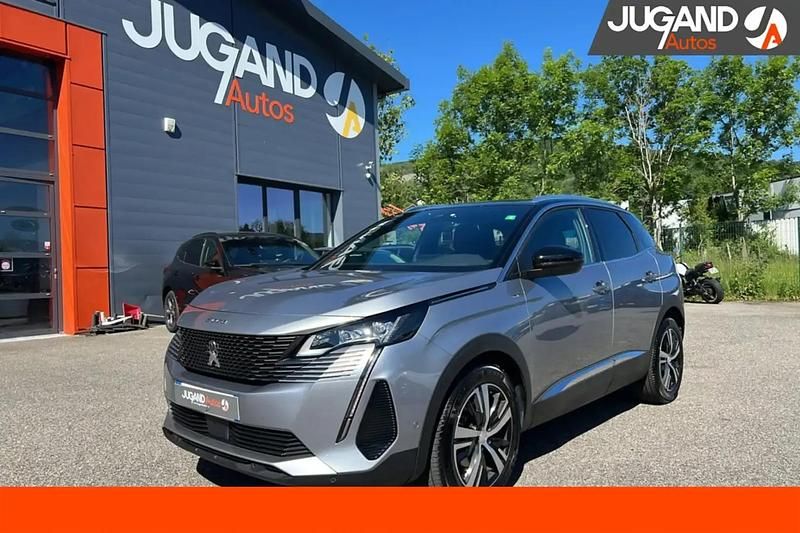 Gris Utilisé 2022 Peugeot 3008 GT Monospace | 24 980 € (Prix juste) - Image 1/4