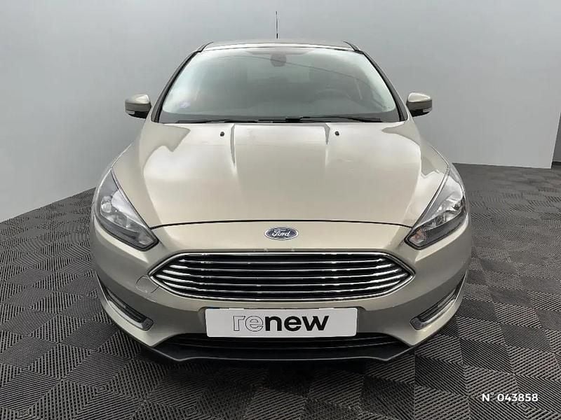 Occasion Ford Focus Titanium 125 ch (91 kW) 2016 Beige Berline