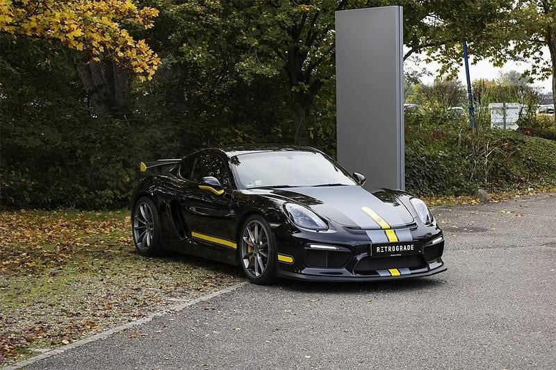 Noir Utilisé 2016 Porsche Cayman GT4 Coupé | 98 981 € (Prix assez cher) - Image 1/4