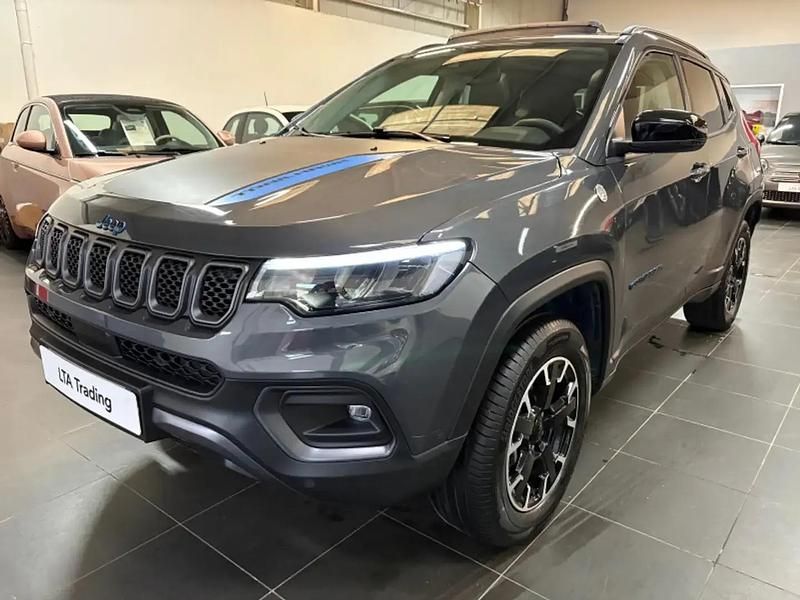 Occasion Jeep Compass Trailhawk 182 ch (133 kW) 2022 Gris SUV