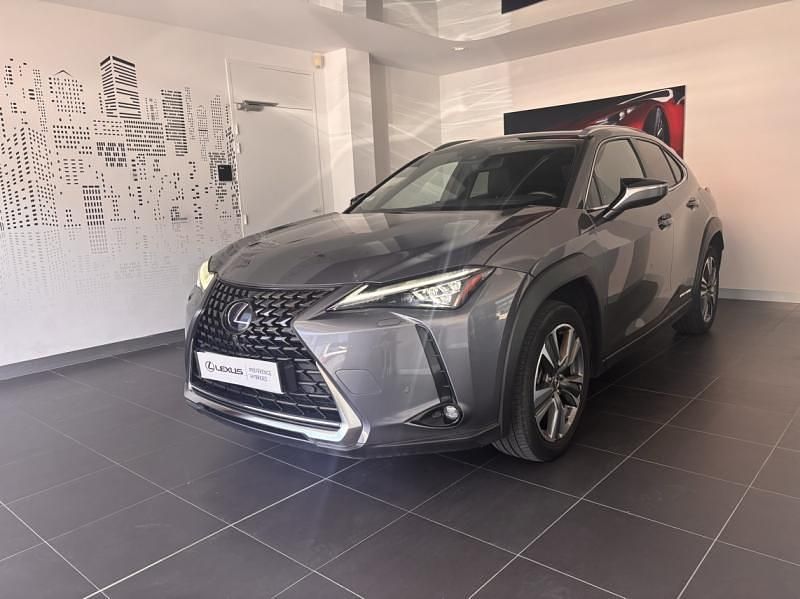 Gris Utilisé 2021 Lexus UX 300e Executive Line SUV | 24 990 € (Prix juste) - Image 1/4