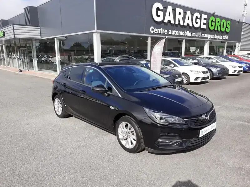 Noir Utilisé 2021 Opel Astra Elegance Berline | 16 890 € (Prix juste) - Image 1/4