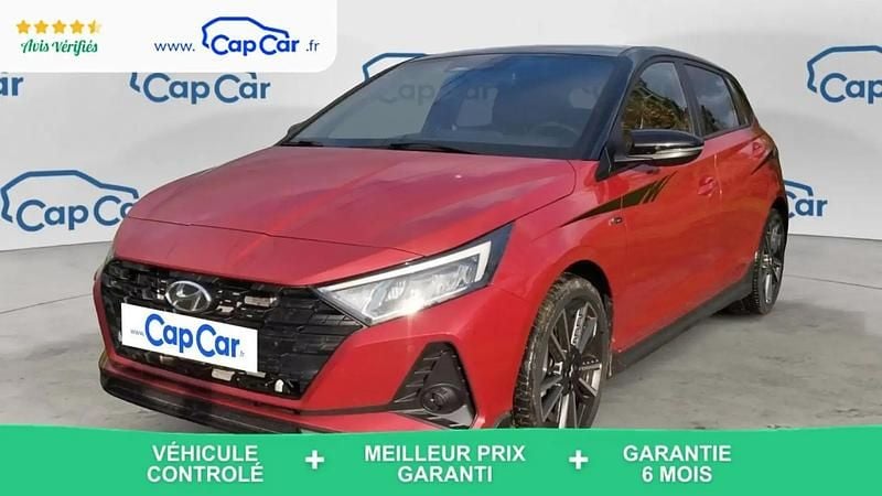Rouge Utilisé 2022 Hyundai i20 N Line Berline | 16 990 € - Image 1/4