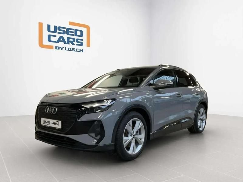 Gris Occasion 2021 Audi Q4 e-tron S-line plus SUV | 31 990 € (Prix juste) - Image 1/4