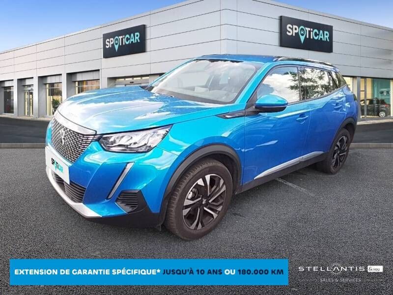 Bleu Utilisé 2020 Peugeot 2008 Allure SUV | 14 489 € (Prix juste) - Image 1/4