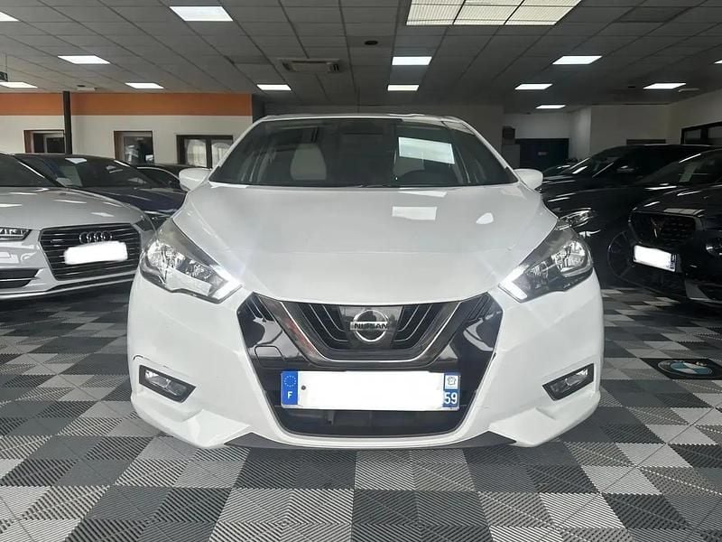 Blanc Utilisé 2017 Nissan Micra Berline | 7 990 € (Prix juste) - Image 1/4