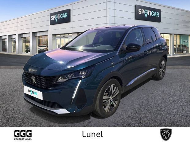 Bleu Utilisé 2022 Peugeot 3008 Allure | 24 970 € (Prix juste) - Image 1/4