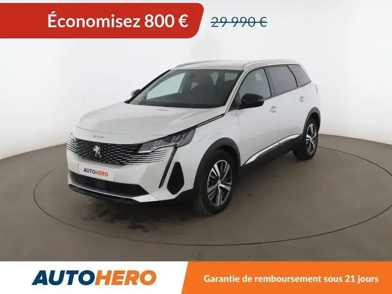 Blanc Utilisé 2023 Peugeot 5008 Allure Monospace | 28 490 € (Bon prix) - Image 1/2