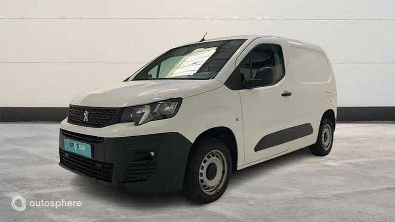 Blanc Occasion 2022 Peugeot Partner Premium Monospace | 13 499 € - Image 1/4