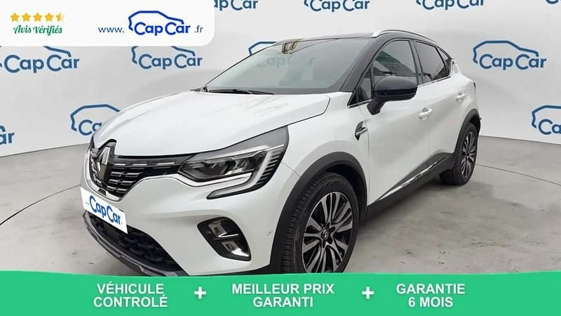 Blanc Occasion 2020 Renault Captur Initiale Paris SUV | 15 490 € (Bon prix) - Image 1/4