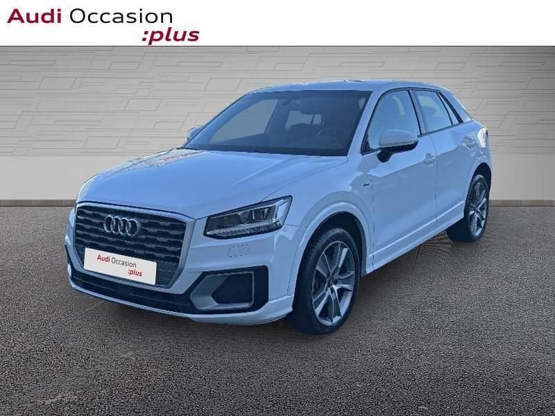 Blanc ibis Occasion 2018 Audi Q2 S-Line SUV | 18 900 € (Bon prix) - Image 1/4