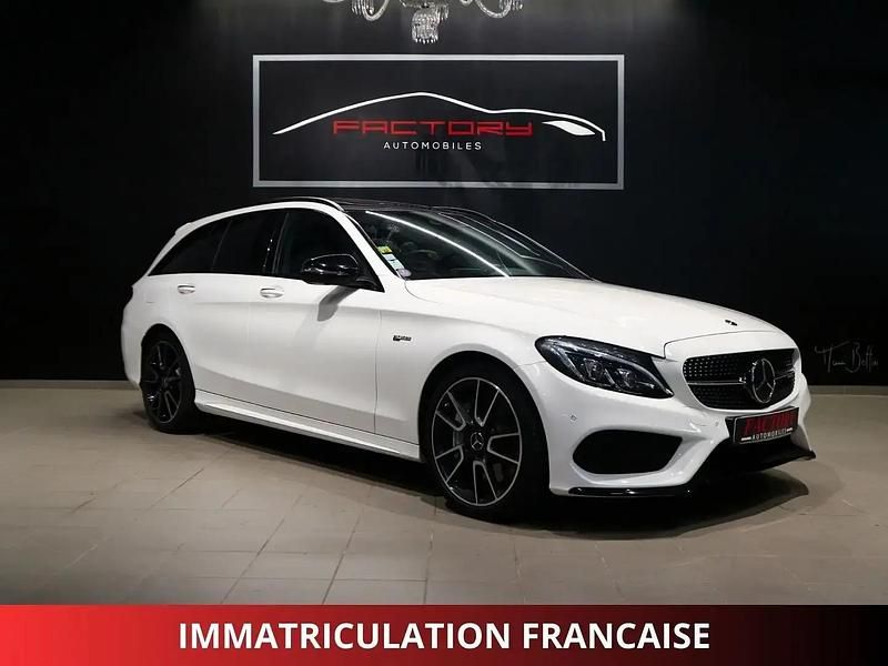 Blanc Occasion 2018 Mercedes C43 AMG AMG Break | 48 500 € - Image 1/4