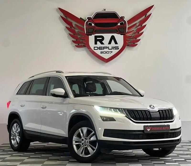 Blanc Utilisé 2017 Skoda Kodiaq Style SUV | 23 999 € (Prix juste) - Image 1/4