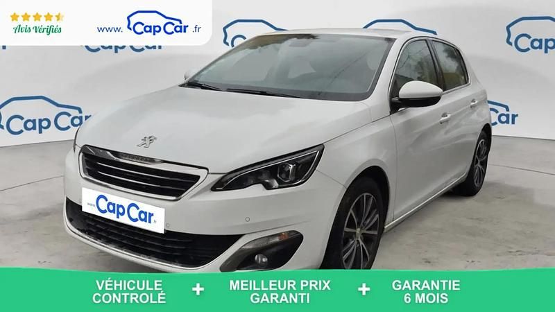 Blanc Utilisé 2014 Peugeot 308 Allure Berline | 10 990 € (Prix assez cher) - Image 1/4