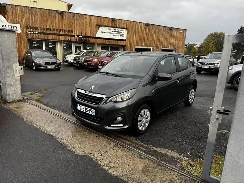 Gris Utilisé 2015 Peugeot 108 Active+ Citadine | 8 990 € (Prix assez cher) - Image 1/4