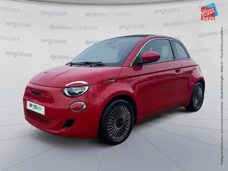Utilisé 2021 Fiat 500C Red Cabriolet | 15 999 € (Prix juste) - Image 1/4