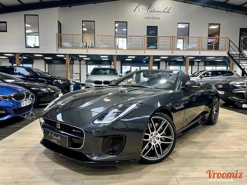Noir Occasion 2020 Jaguar F-Type R-Dynamic Cabriolet | 49 990 € - Image 1/4