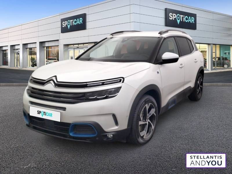 Blanc Utilisé 2022 Citroën C5 Aircross Shine SUV | 22 789 € (Super prix) - Image 1/3