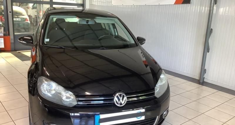 Noir Utilisé 2011 VW Golf VI Berline | 8 500 € - Image 1/4