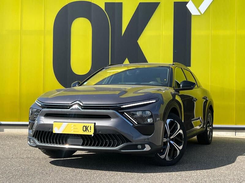 Gris Utilisé 2022 Citroën C5 X Shine Berline | 22 990 € (Prix juste) - Image 1/4