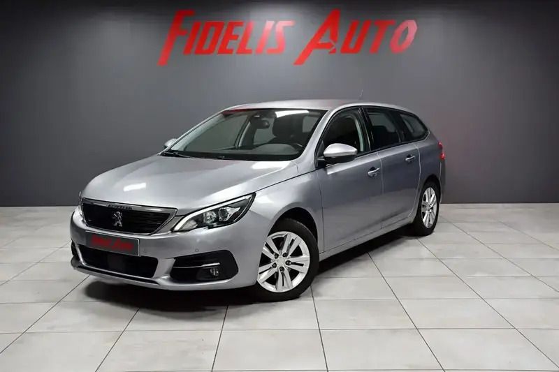 Gris Utilisé 2018 Peugeot 308 Business-Line Break | 10 990 € (Bon prix) - Image 1/4