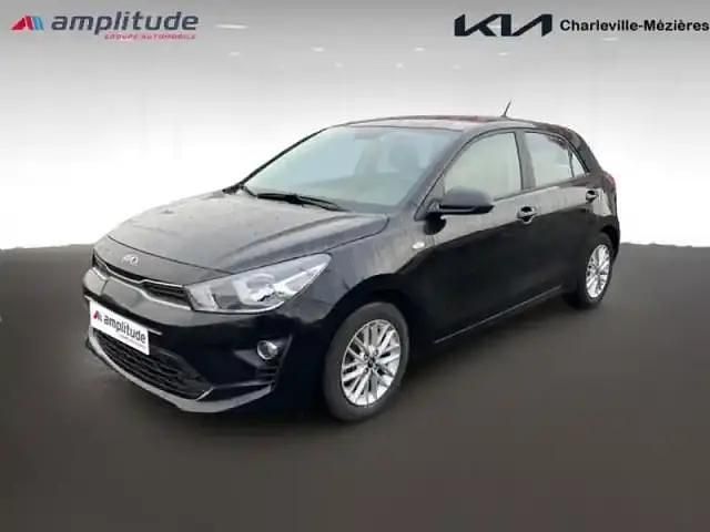 Noir ebã¨ne mã©tallisã© Occasion 2021 Kia Rio Active Berline | 13 499 € (Prix juste) - Image 1/4