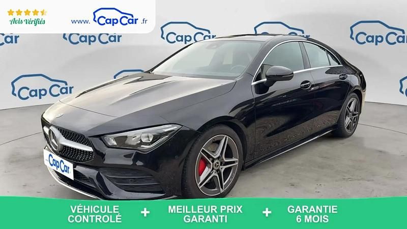 Occasion Mercedes CLA200 AMG line 163 ch (119 kW) 2021 Noir Berline