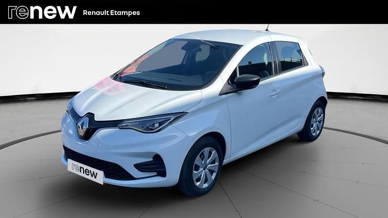Blanc Utilisé 2021 Renault Zoe Life Citadine | 13 690 € (Prix juste) - Image 1/4