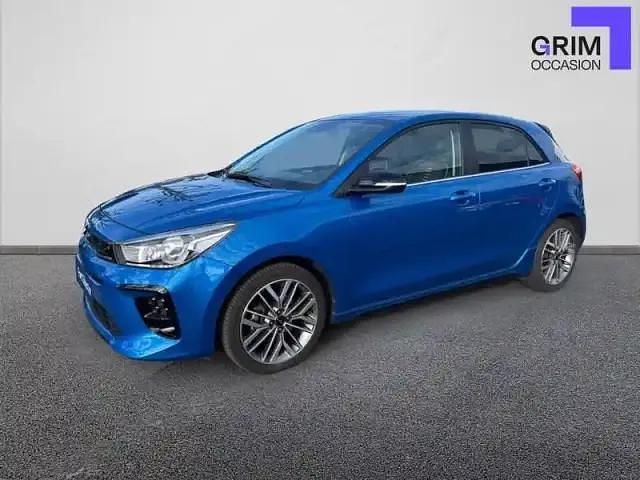 Bleu Occasion 2022 Kia Rio Berline | 14 890 € (Super prix) - Image 1/4