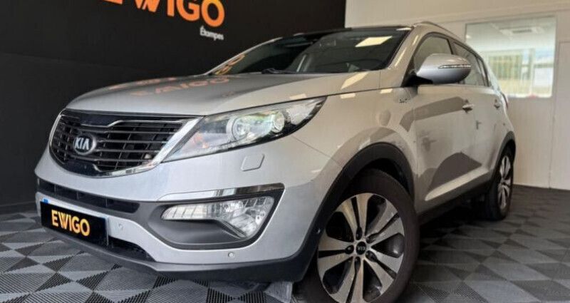 Gris Utilisé 2013 Kia Sportage Premium SUV | 14 290 € (Prix juste) - Image 1/4