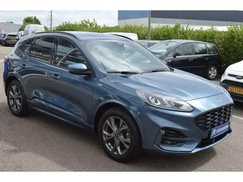 Bleu Utilisé 2021 Ford Kuga ST-Line SUV | 27 900 € (Prix assez cher) - Image 1/4