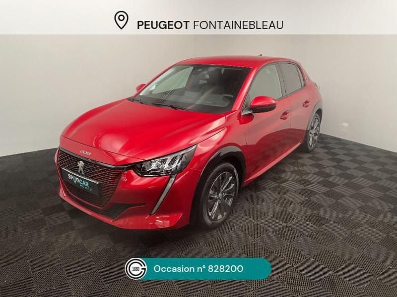 Rouge Occasion 2022 Peugeot e-208 Allure Citadine | 14 380 € (Bon prix) - Image 1/4