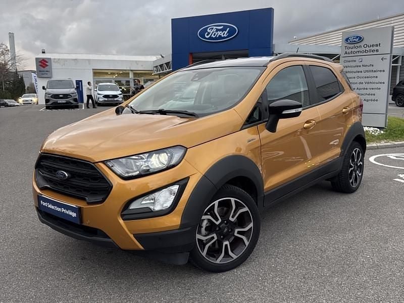 Occasion Ford Ecosport Active 125 ch (91 kW) 2022 Fashion jaune luxe SUV