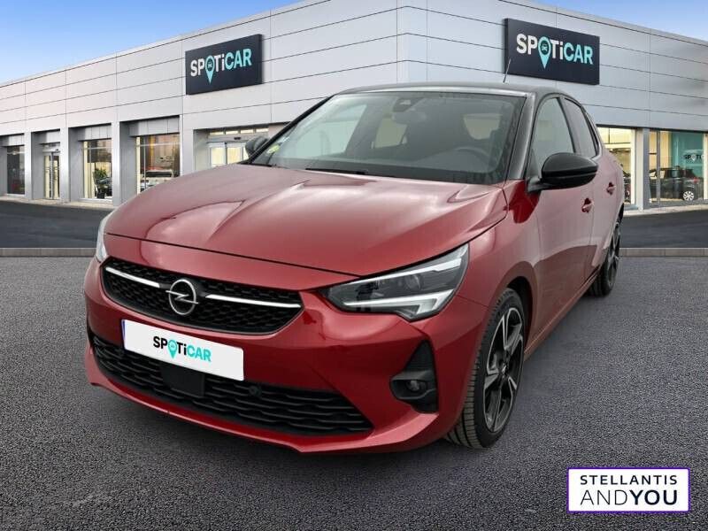 Rouge Utilisé 2021 Opel Corsa Ultimate Berline | 14 990 € (Prix juste) - Image 1/4