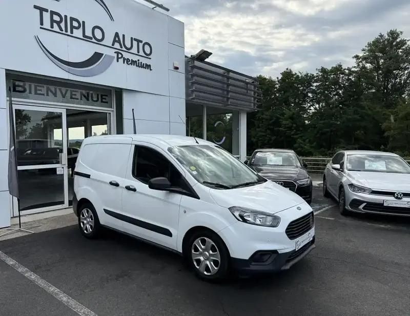 Blanc Utilisé 2020 Ford Transit Ambiente Van | 10 990 € (Super prix) - Image 1/4
