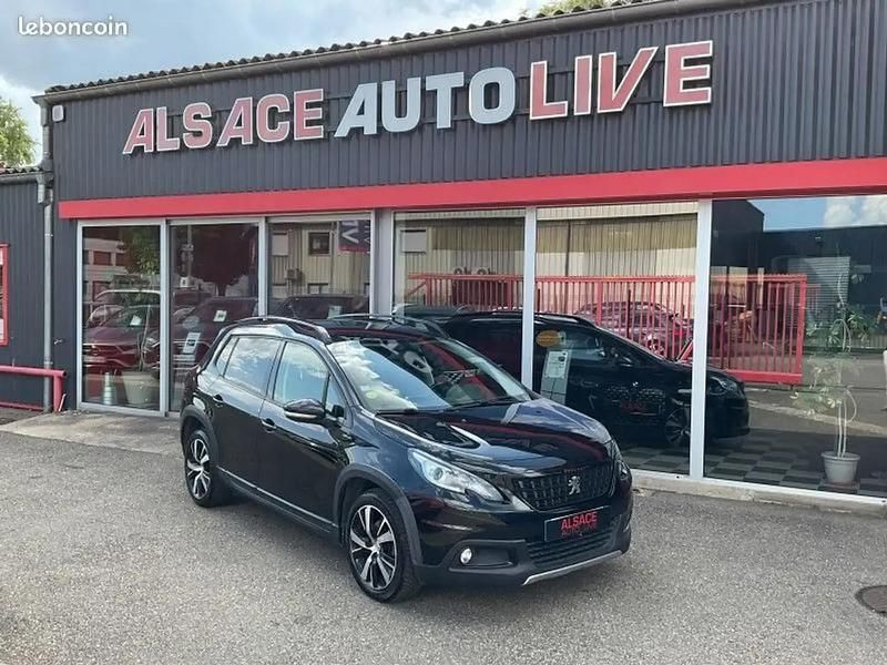 Noir Utilisé 2017 Peugeot 2008 GT-line SUV | 11 990 € (Prix juste) - Image 1/4